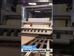 ζώνη 8mm/9mm Corrugator με την άκρη Inwoven Aramid Kevlar για Corrugator