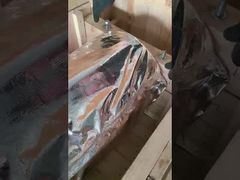 Μαύρο Συνθετικό Ελαστικό EPDM Επιφανειακό Ρολό Corona Nip με Δομή Κυλίνδρου Μονής Στρώσης