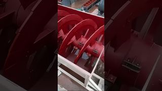 Spiral Chute με επένδυση PU Wear Liner | Εγκατάσταση διαχωρισμού ορυκτών Gravity