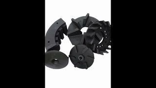 Εξόρυξη επίπλευσης κυττάρων PU Rubber Στοιχεία στάτορα ρότορα #RotorStator #PUWearParts#PolyurethaneRubber