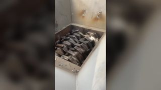Καταστροφέας φύλλου αλουμινίου διπλού άξονα για προετοιμασία τήξης