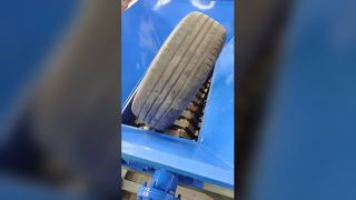 Double Shaft Shredder Shredding ελαστικά αυτοκινήτου για ανακύκλωση καουτσούκ