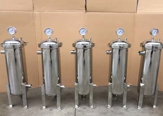 1-45M3 /H Single Bag Filter Housings For Efficient Filtration