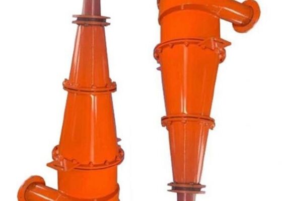 Mining Hydrocyclone Separator Ceramic Rubber Lined Cyclone For Fine Sand Recovery System