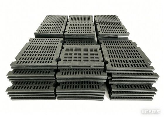 Self Cleaning Rubber Screen Panel for Sticky Material Screening