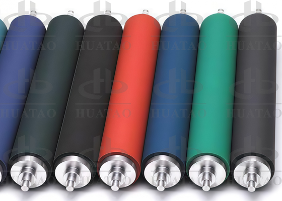 Teflon Anti Stick Coated Induction Heating Roller For PI Synthesis And Iron Aluminum Clad Sheet