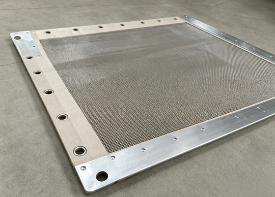 HUATAO Industrial Grommet Screen Transparent PU Edge EU Compliant Beverage Industry