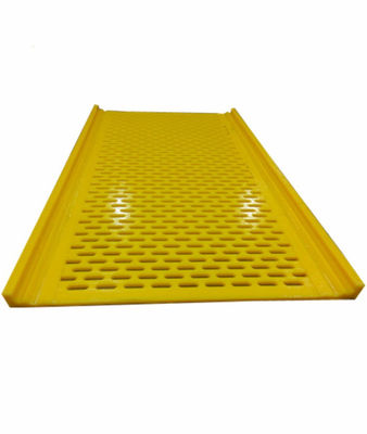 Highly Resilient Polyurethane Flip Flow Screen with Customizable Aperture for Coal Screening and Bolting Clamping Systems