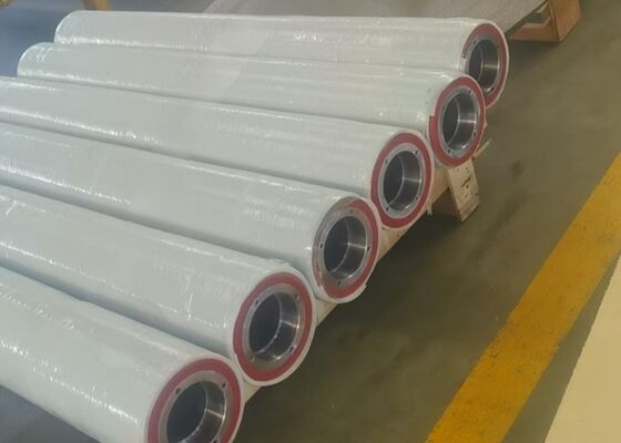 Smooth Surface Rubber Roller for Plastic Film Industry