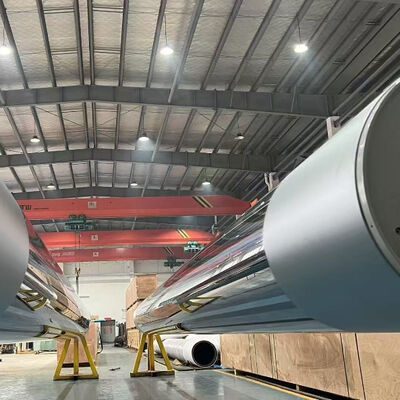 Double Shell Structure Cooling Roller with Q345 Material and High Heat Transfer Efficiency for Customizable Capacity