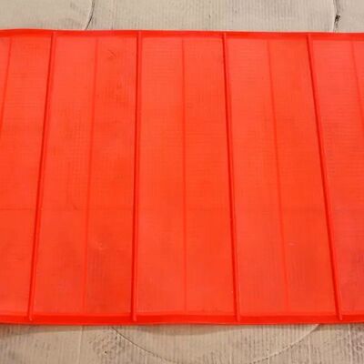 1040x700mm 0.045mm High Wear Resistance Polyurethane Screen for Glass Raw Materials