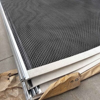 0.1mm Opening Corrosion Resistant Plain Weave Stainless Steel Screen Mesh for Quarry and Mining Applications