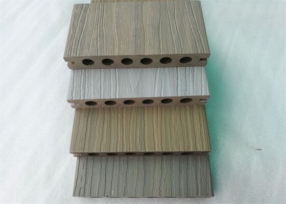 WPC Decking Solid Floor For Outdoor Easy Installation Panel