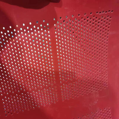 1m Width Rubber Screen Panel with Hook Installation and Customizable Aperture for Mining Applications