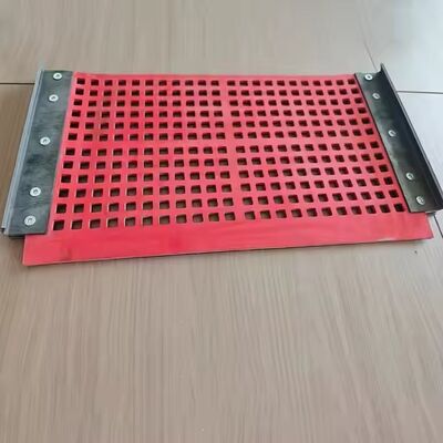 High Anti-Abrasion Round Shape Rubber Screen Mat for Dry Screening and Self-Cleaning