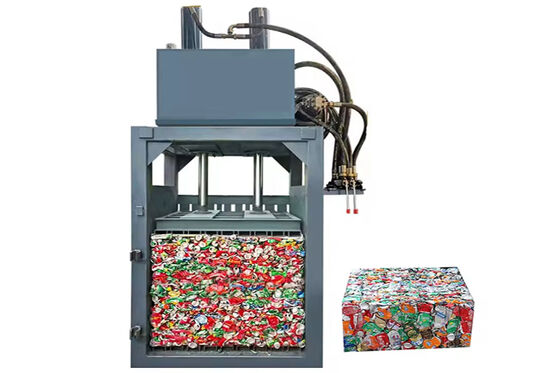 Hydraulic Carton Compress Baler Packing Machine Vertical Baler Machine