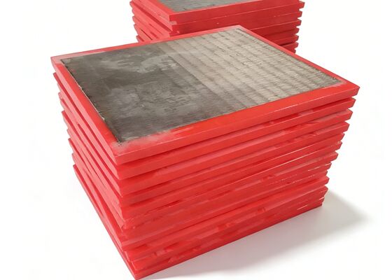 High Drainage Efficiency SS316 Polywedge Screen Panel for Dredging and Sludge Separation