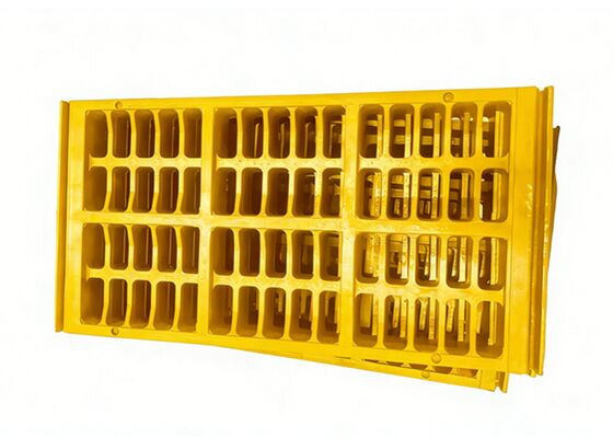 Precision Injection-Molded TPU Screen Panel for Fine Particle Recovery ISO 9001 Technical