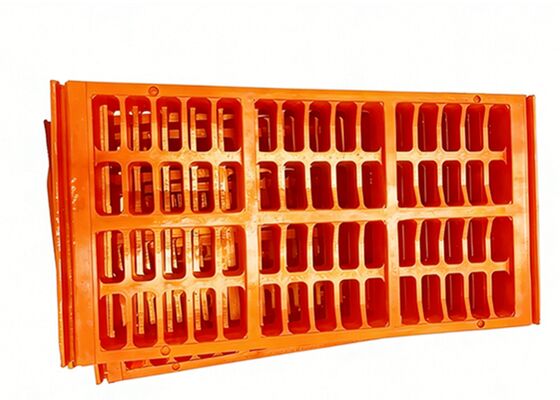Trell-ex TS Transversal Modular Rubber Screen Panel for Stratification in Aggregate Plants Technical