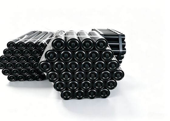 Standard & Custom Rubber Disc Conveyor Return Idler Roller