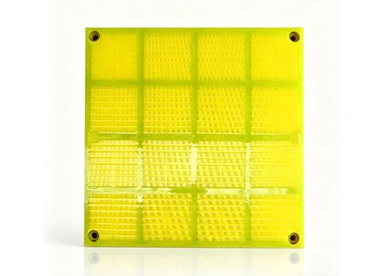 Custom Polyurethane Sieve Plate with Variable Aperture for Ores and Aggregates