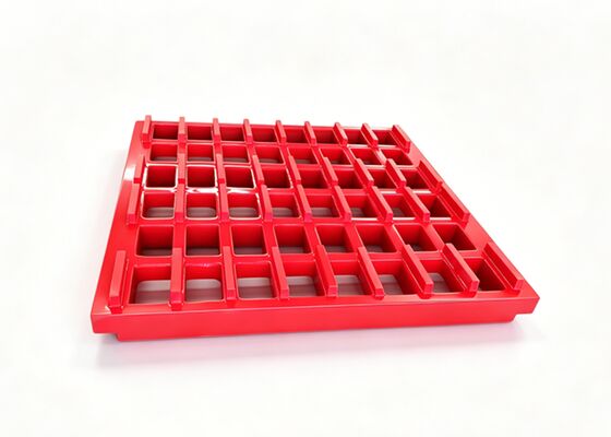 Custom Polyurethane Sieve Plate with Variable Aperture for Ores and Aggregates