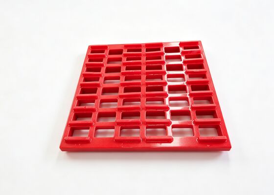 High Stability Polyurethane Fine Screen Sieve Plate Mesh Panel for Mining