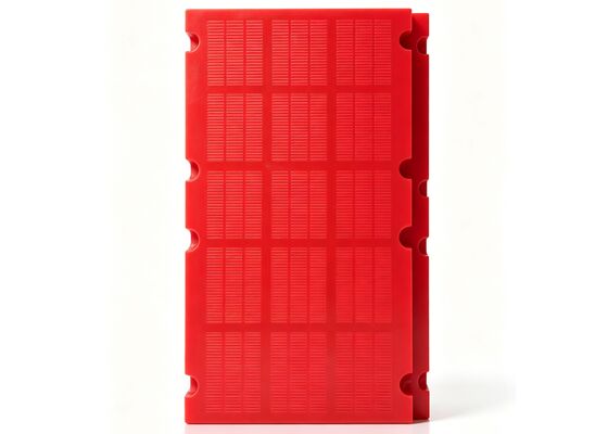 Modular Polyurethane Screen with Interlocking Fastening for Rapid Change Deck Systems