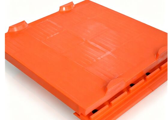 Red Color Wear Resistant Polyurethane Screen Panel for Mining Machine Sifting