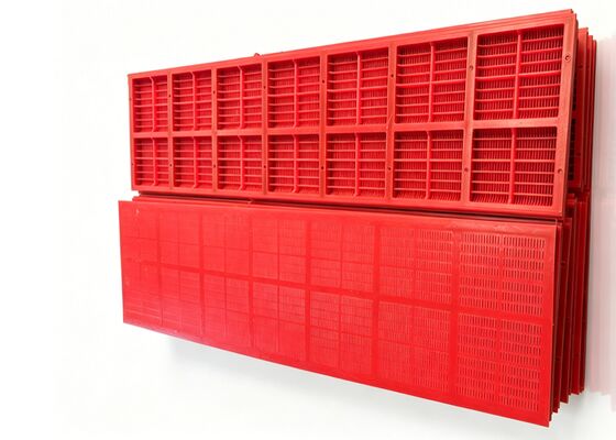 Bolt-Down Polyurethane Screen Panel for Rigid Deck Vibrating Screen Machinery