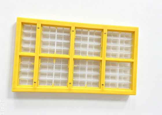 High Rebound MDI Polyurethane Fine Screen Panel for Precision Tailing Recovery Systems