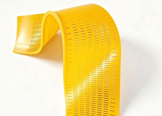 Boltless Snap-on Modular PU Flip Flop Panels 85 Shore A for Aggregate
