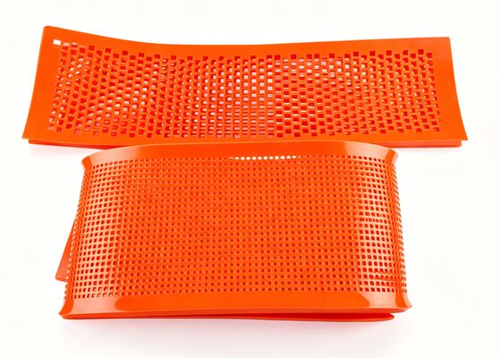 Ox-Horn Side Sealing Flip Flow Screen Panels for High Purity Minerals