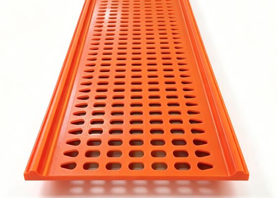 MDI Polyether Flip Flow Screen Mats for Heavy Duty Dewatering Applications