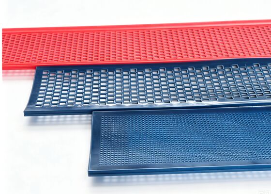 Microbe Resistant TPU Flip Flow Panels for Professional Compost Grading