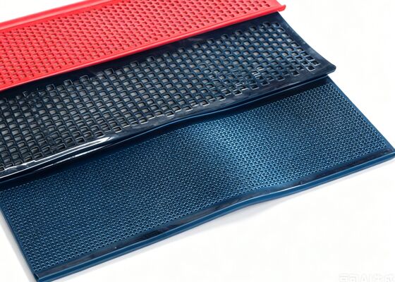 Precise Aperture Polyurethane Screen Mats for Ultra Fine Sand Separation