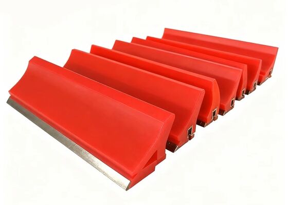 Conveyor Belt Cleaner PU Blade for Ore Mining High Elasticity Long Service Life