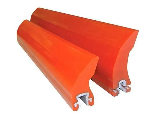 Industrial Polyurethane Conveyor Scraper Corrosion Resistant Quarry Conveyor Cleaner