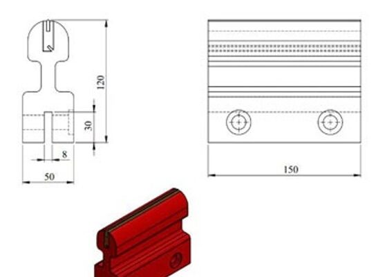 Industrial Polyurethane Conveyor Scraper Corrosion Resistant Quarry Conveyor Cleaner