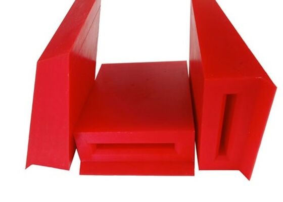Mining Conveyor Belt Scraper Flexible PU Blade Long Service Life Industrial Design