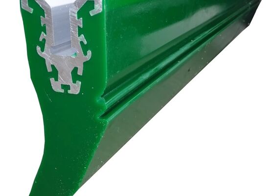 Conveyor Belt Primary Cleaner PU Blade Black Wear Resistant Coal Mining Equipment