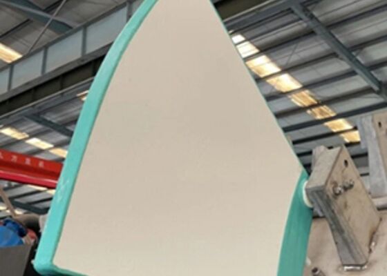 Porous Ceramic Filter Plate High Strength 30 Mpa Flexural Industrial Slurry Separation