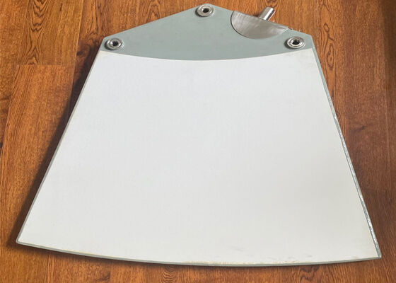 Ceramic Vacuum Filter Plate High Strength Al2O3 Material 0.5 Micron Filtration Industrial Use