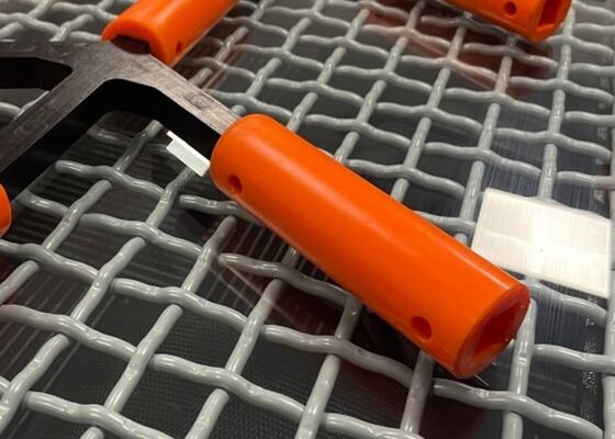 Heavy Impact Declogging Rods for Sticky Material Screening