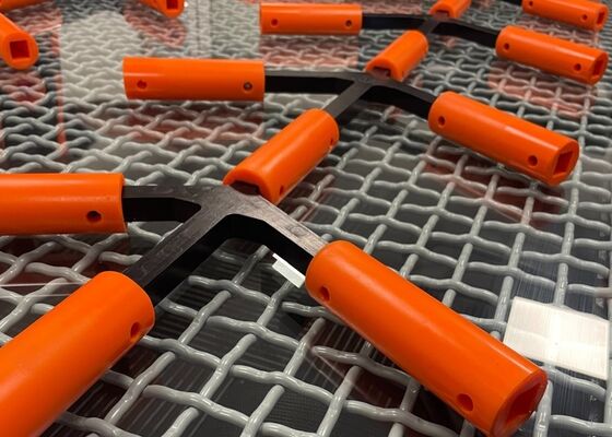 Heavy Duty Anti Clogging Rods for Coal Screening Systems