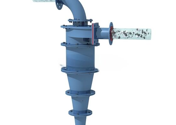Polyurethane Hydrocyclone Cluster System Blue Corrosion Resistant Cyclone For Coal Washing