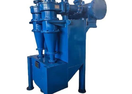PU Hydrocyclone Separator For Mineral Processing 350mm Abrasion Resistant Mining Cyclone System