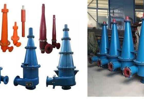 High Wear Resistant Mining Cyclone Separator PU Hydrocyclone For Mineral Classification