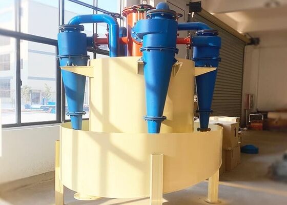 Industrial Hydrocyclone Separator Wear Resistant PU Cyclone For Gold Mining Processing Plant