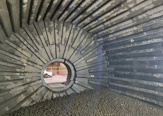 High Abrasion Resistant Ball Mill Rubber Liners for Long Working Life in Wet and Dry Grinding